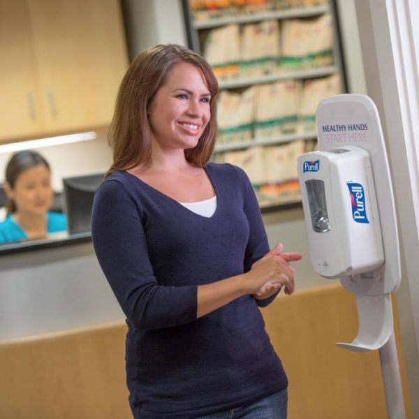 Purell LTX12 Dispenser Stand White - Image 3
