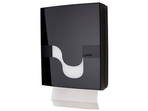 Fold Hand Towel Dispenser Black 92100