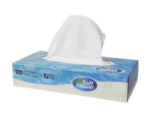 Soft Flower Facial Tissues