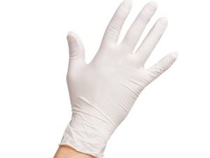 Latex gloves Large